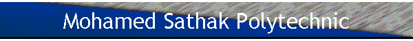 Mohamed Sathak Polytechnic